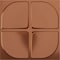 Ekena Millwork 19 5/8in. W x 19 5/8in. H Edmund EnduraWall Decorative 3D Wall Panel Covers 2.67 Sq. Ft. WP20X20EUBCO - alternate 1